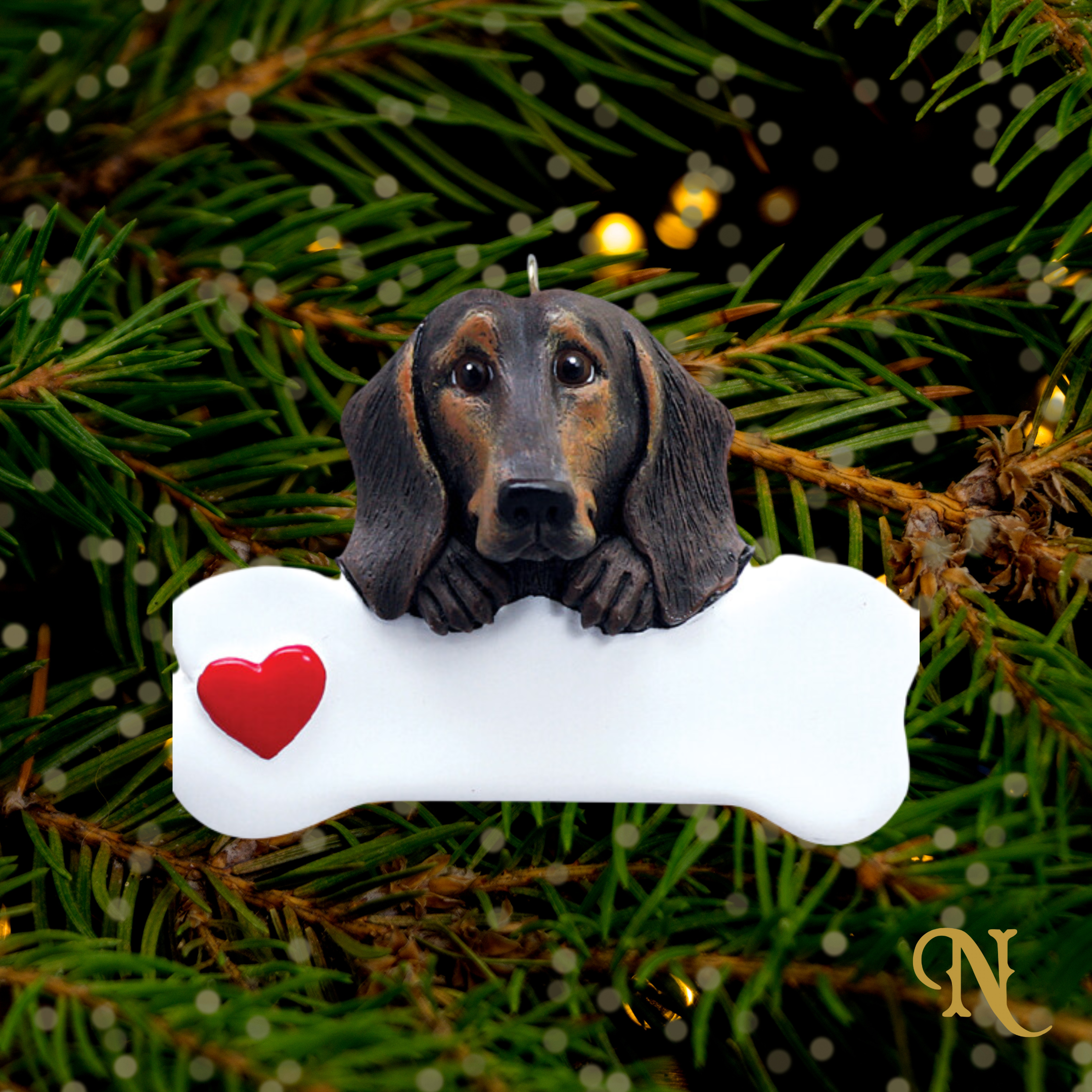 Black Dachshund